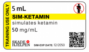 Ketamin 50mg Label