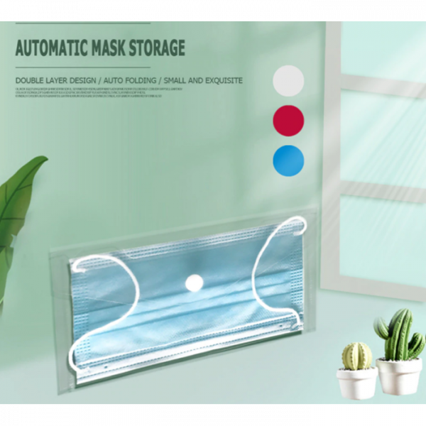 Plastlomme for ansiktsmaske