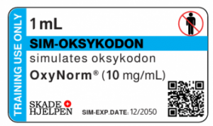 Oksykodon 10mg Label