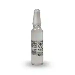 2ml SIM Ampulle med destillert vann, for simulering av medikament