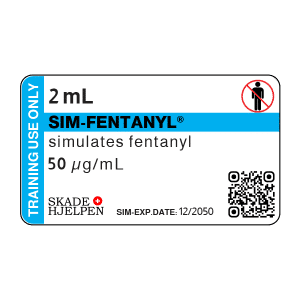 Fentanyl 50micro 2ml Label (32stk)