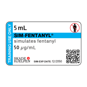 Fentanyl 50micro 5mL Label (26stk)