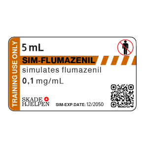 Flumazenil 0,1mg 5ml Label (26stk)