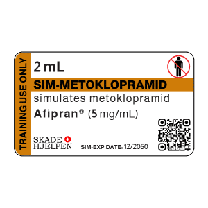 Metoklopramid 5mg 2ml Label (32stk)