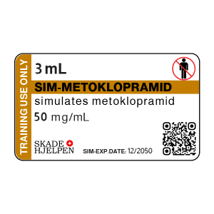 Metoklopramid 50mg 3ml Label (32stk)