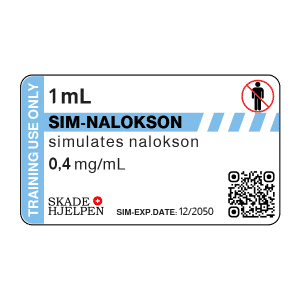 Nalokson 0,4mg 1ml Label (24stk)